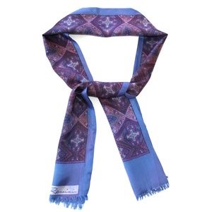 Vintage Rossini double faced silk scarf